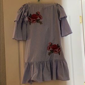 Off the shoulder dress